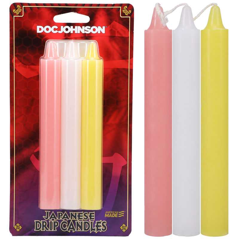 Japanese Drip Candles - Light 3 Pack