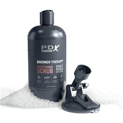 PDX Plus Shower Therapy - Soothing Scrub - Tan