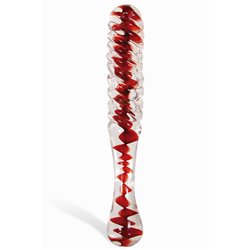 Adam & Eve SWEETHEART SWIRL Glass Dildo