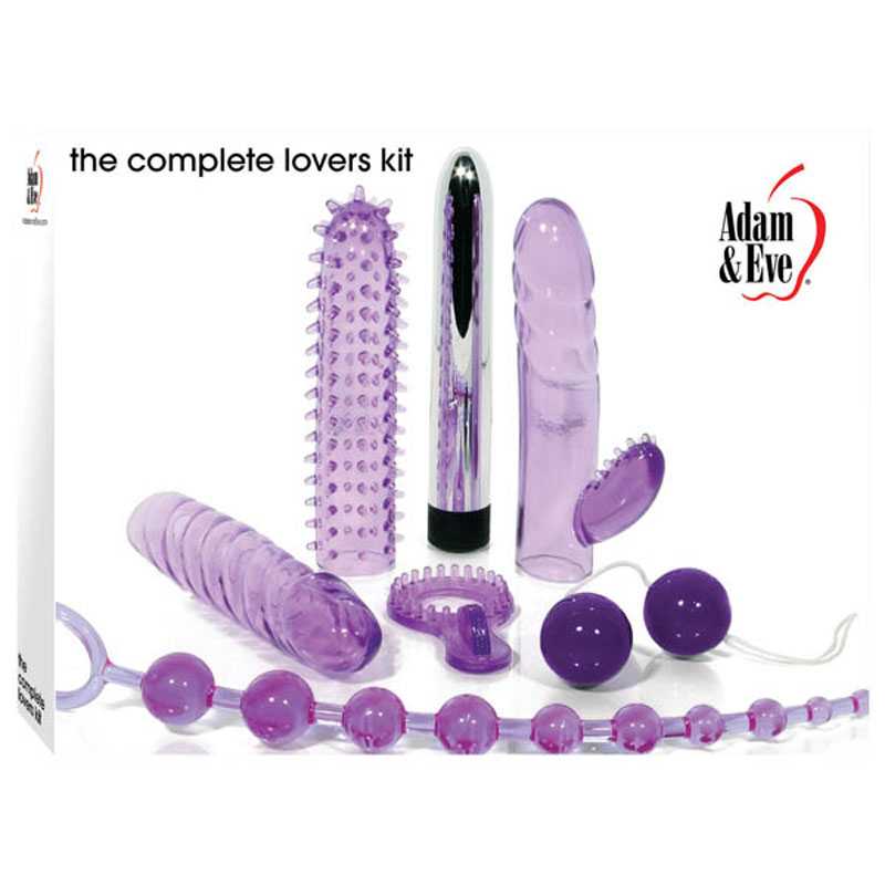 Adam & Eve THE COMPLETE LOVERS KIT - Purple