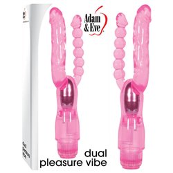 Adam & Eve DUAL PLEASURE VIBE - Pink