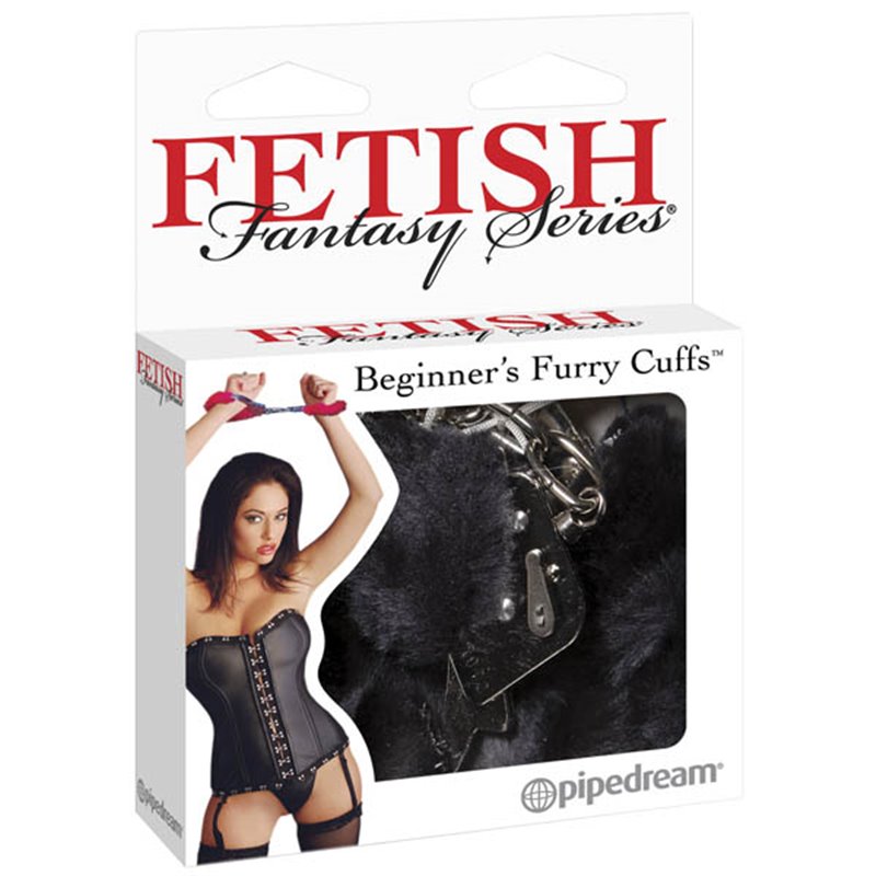 FFS Beginner's Furry Cuffs - Black