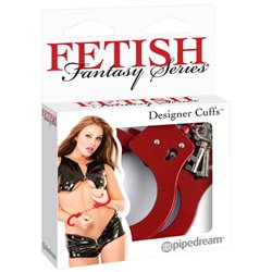 FFS Designer Handcuffs - Red