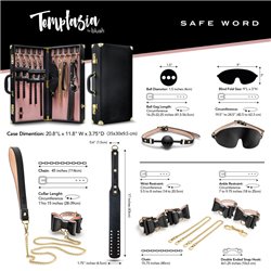 Temptasia Safe Word Bondage Kit with Suitcase