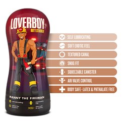 Loverboy Manny The Fireman - Tan Stroker