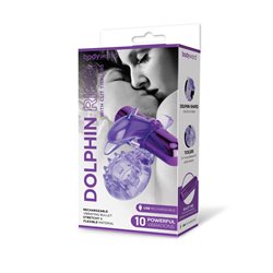 Bodywand Rechargeable Dolphin Ring with Ticklers