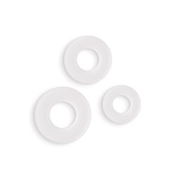 Firefly - 3pc Bubble Rings - White