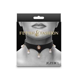 Fetish & Fashion - Jezebel Collar - Black