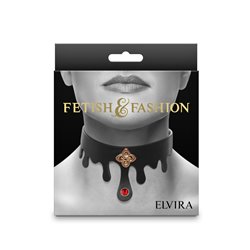 Fetish & Fashion - Elvira Collar - Black