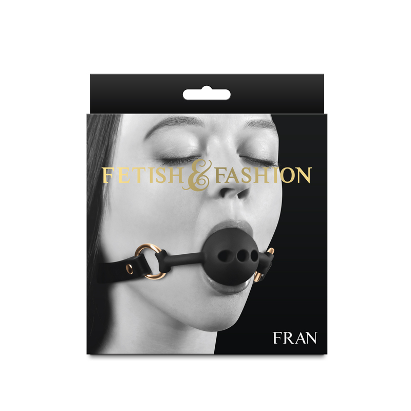 Fetish & Fashion - Fran Mouth Gag - Black