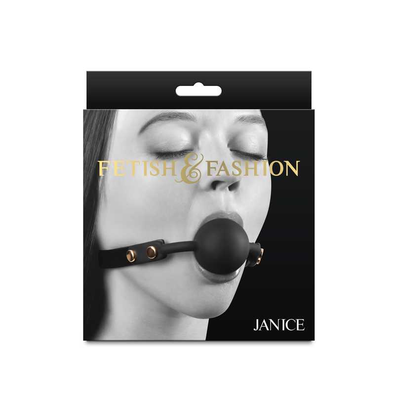 Fetish & Fashion - Janice Mouth Gag - Black