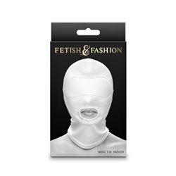 Fetish & Fashion - Mouth Hood - White