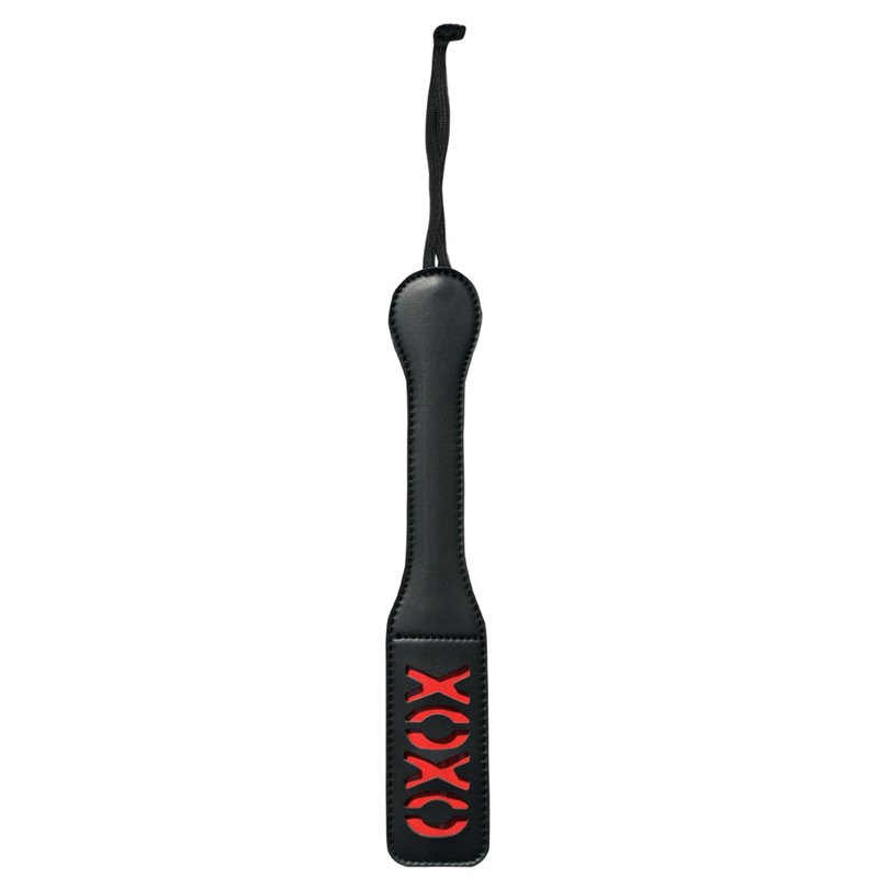 S&M XOXO Paddle - Black