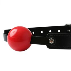 S&M Solid Red Ball Gag