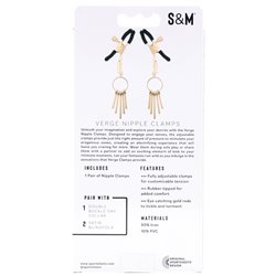 S&M Verge Nipple Clamps