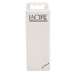 LaCire Drip Pillar Candles - White