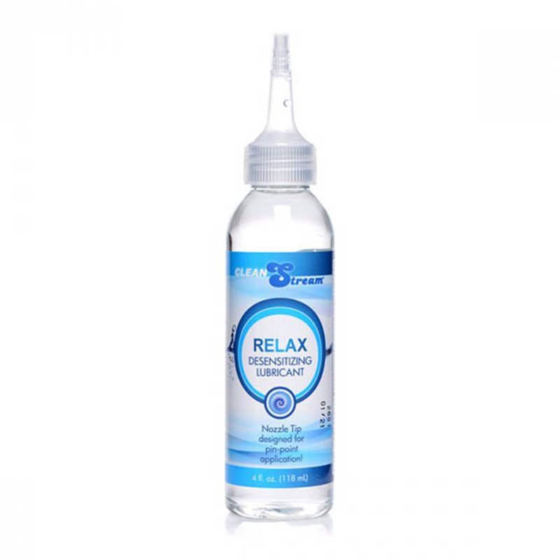 CleanStream Relax Numbing Lube & Nozzle - 118 ml