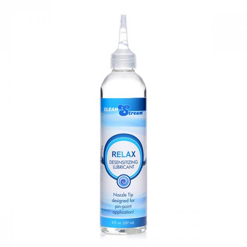 CleanStream Relax Numbing Lube & Nozzle - 237 ml