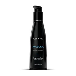 Wicked AQUA Unscented Lubricant - 120ml