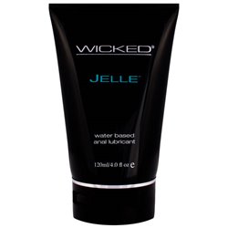 Wicked JELLE Anal Gel Unscented Lubricant - 120ml