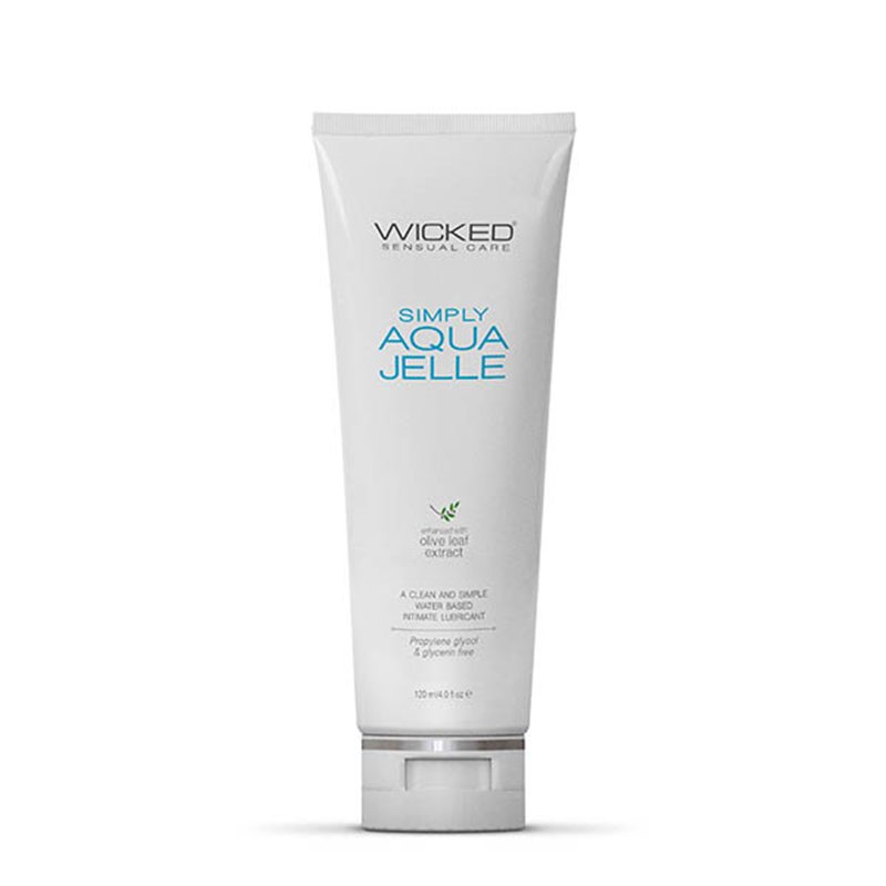 Wicked SIMPLY AQUA JELLE Gel Lubricant - 120ml