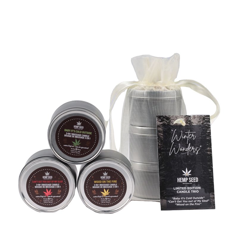 EB Hemp Seed Limited Edition Candle Trio