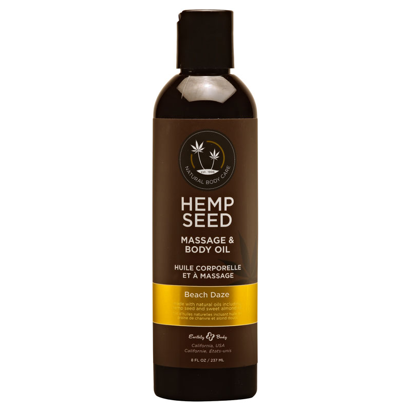 EB Hemp Seed Massage Oil BEACH DAZE - 237 ml