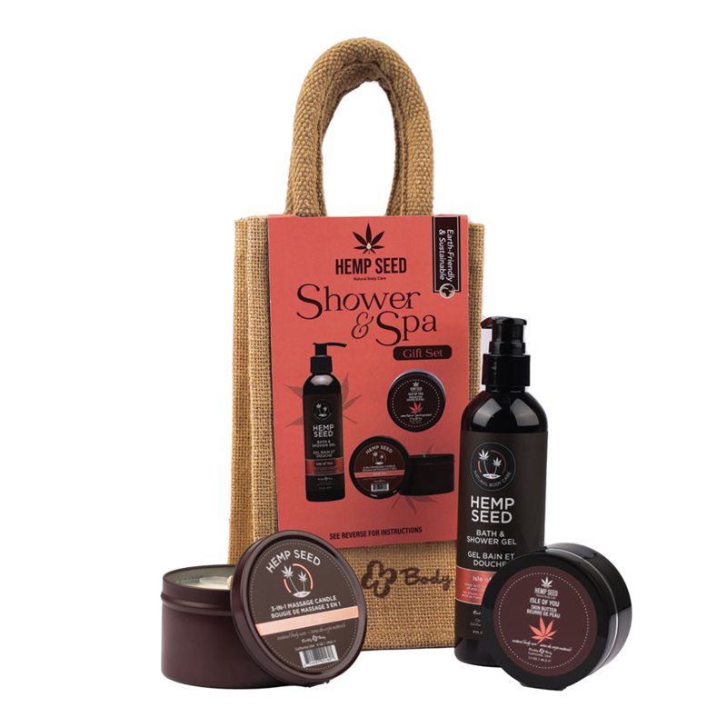 EB Hemp Seed ISLE OF YOU Spa Gift Set