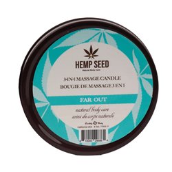 EB Hemp Seed 3 in 1 Massage Candle - FAR OUT