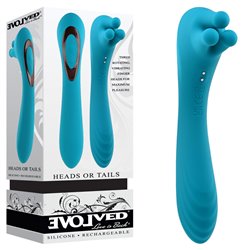 Evolved HEADS OR TAILS Massager Vibrator