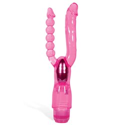 Adam & Eve DUAL PLEASURE VIBE - Pink