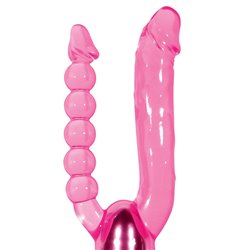 Adam & Eve DUAL PLEASURE VIBE - Pink