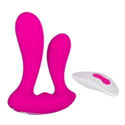 Adam & Eve RECHARGEABLE DUAL ENTRY VIBE - Pink