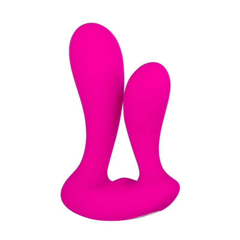 Adam & Eve RECHARGEABLE DUAL ENTRY VIBE - Pink