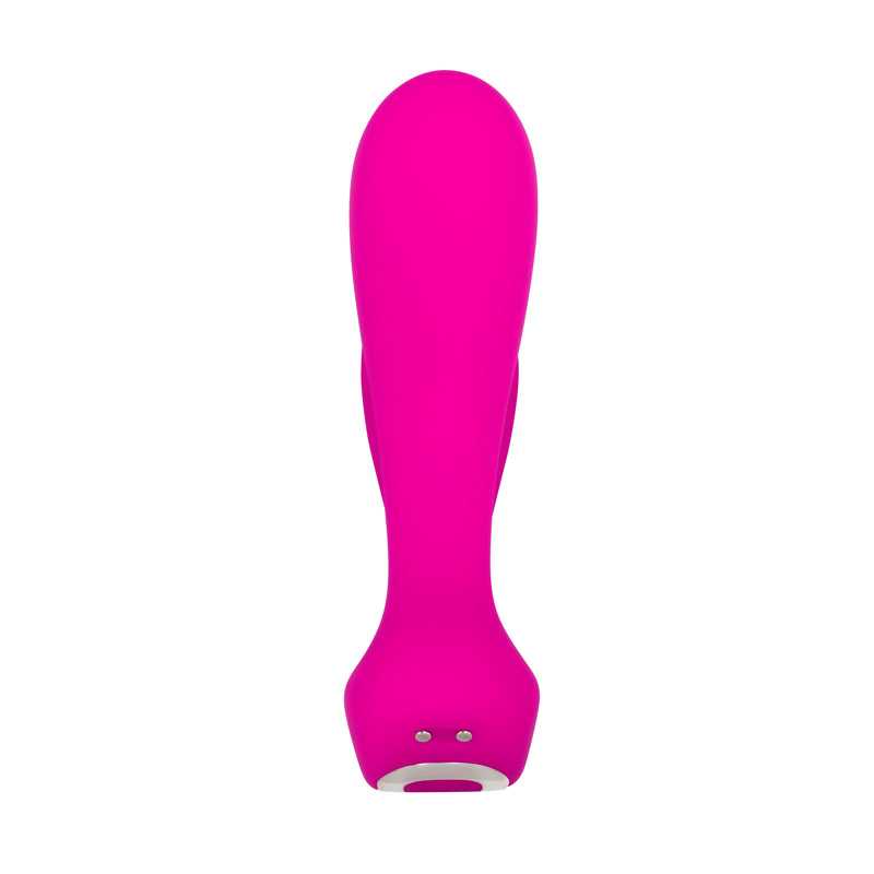 Adam & Eve RECHARGEABLE DUAL ENTRY VIBE - Pink