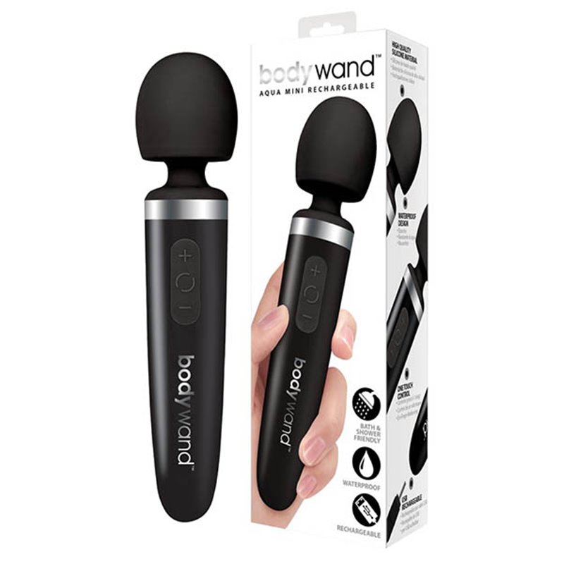 Bodywand Aqua Mini Rechargeable - Black