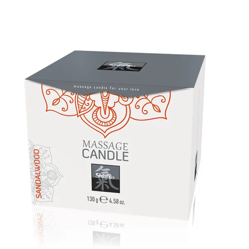 SHIATSU Massage Candle Sandalwood 130g