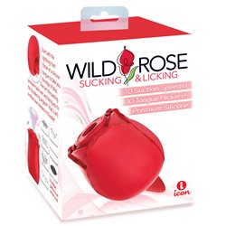 Wild Rose SUCKING & LICKING Air Pulse Vibe