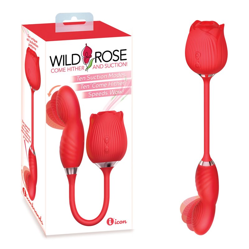 Wild Rose COME HITHER Air Pulse Stimulator