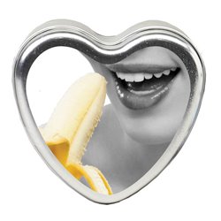 EB Edible Heart Massage Candle - Banana - 113g