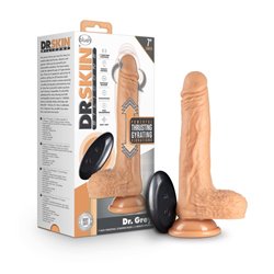 Dr. Skin Silicone Dr. Grey - Flesh 7'' Thrusting