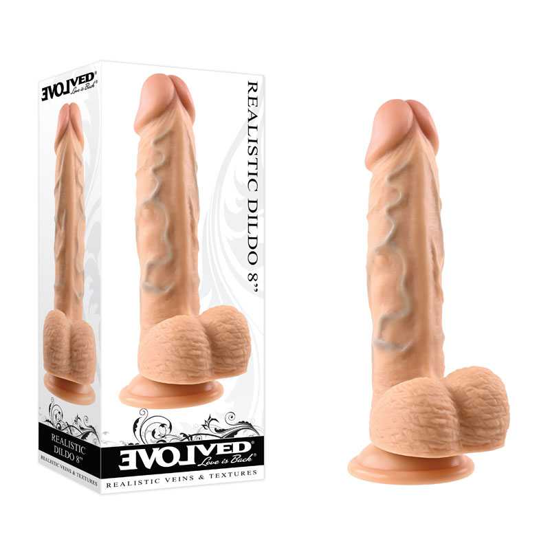 Evolved REALISTIC DILDO 8'' Light