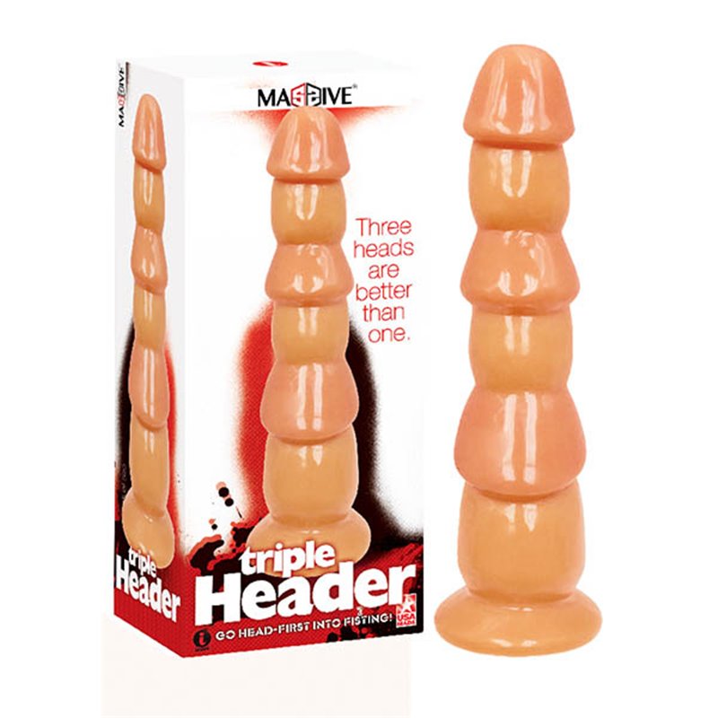 Massive Triple Header, 3 Dick Head Dildo