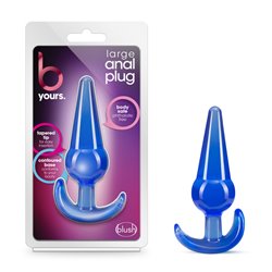 B Yours Large Anal Plug - Blue