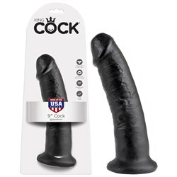 King Cock 9'' Cock - Black