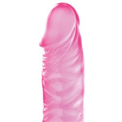 Adam & Eve PINK JELLY SLIM DILDO