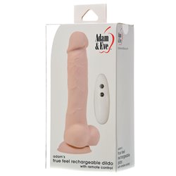 Adam & Eve ADAMS TRUE FEEL RECHARGEABLE DILDO