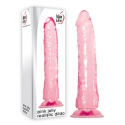 Adam & Eve PINK JELLY REALISTIC DILDO