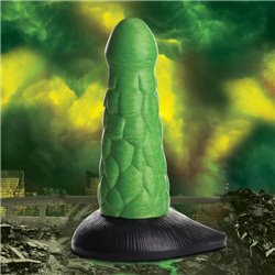 Creature Cocks Radioactive Reptile Thick Scaly Silicone Dildo  - Little Desires Australia