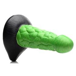 Creature Cocks Radioactive Reptile Thick Scaly Silicone Dildo  - Little Desires Australia